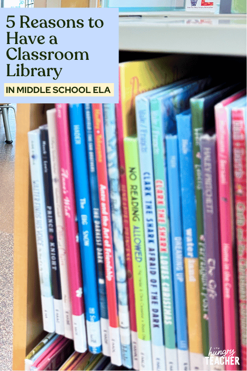 5 Reasons to Have a Classroom Library