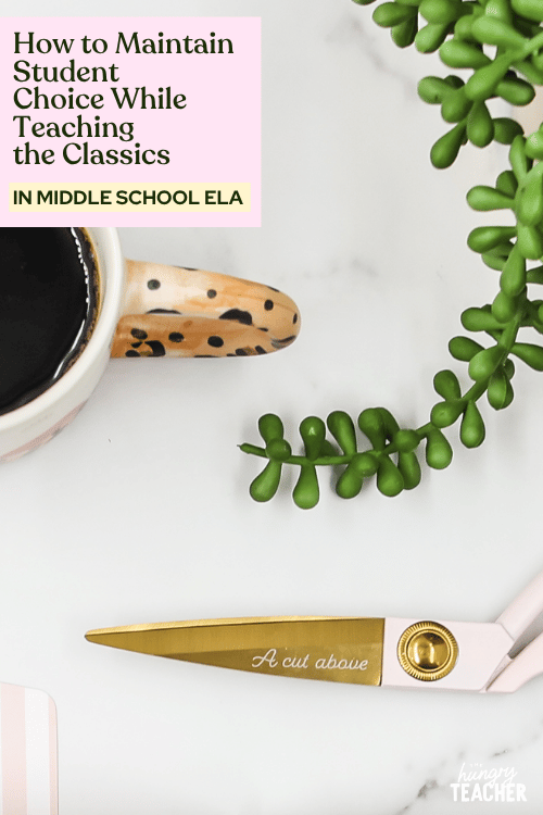 How to Maintain Student Choice While Teaching the Classics