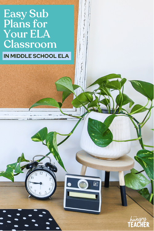 Easy Sub Plans for Your ELA Classroom