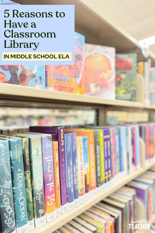5 Reasons to Have a Classroom Library