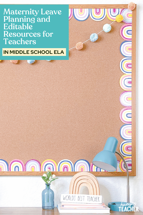 Maternity Leave Planning and Editable Resources for Teachers