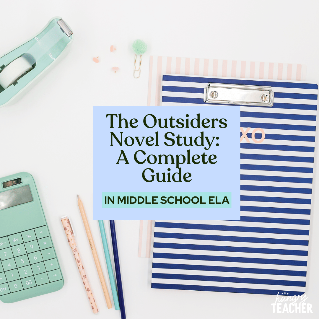 The Outsiders Novel Study: A Complete Guide