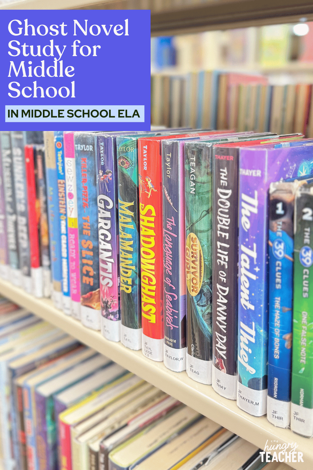 Ghost Novel Study for Middle School