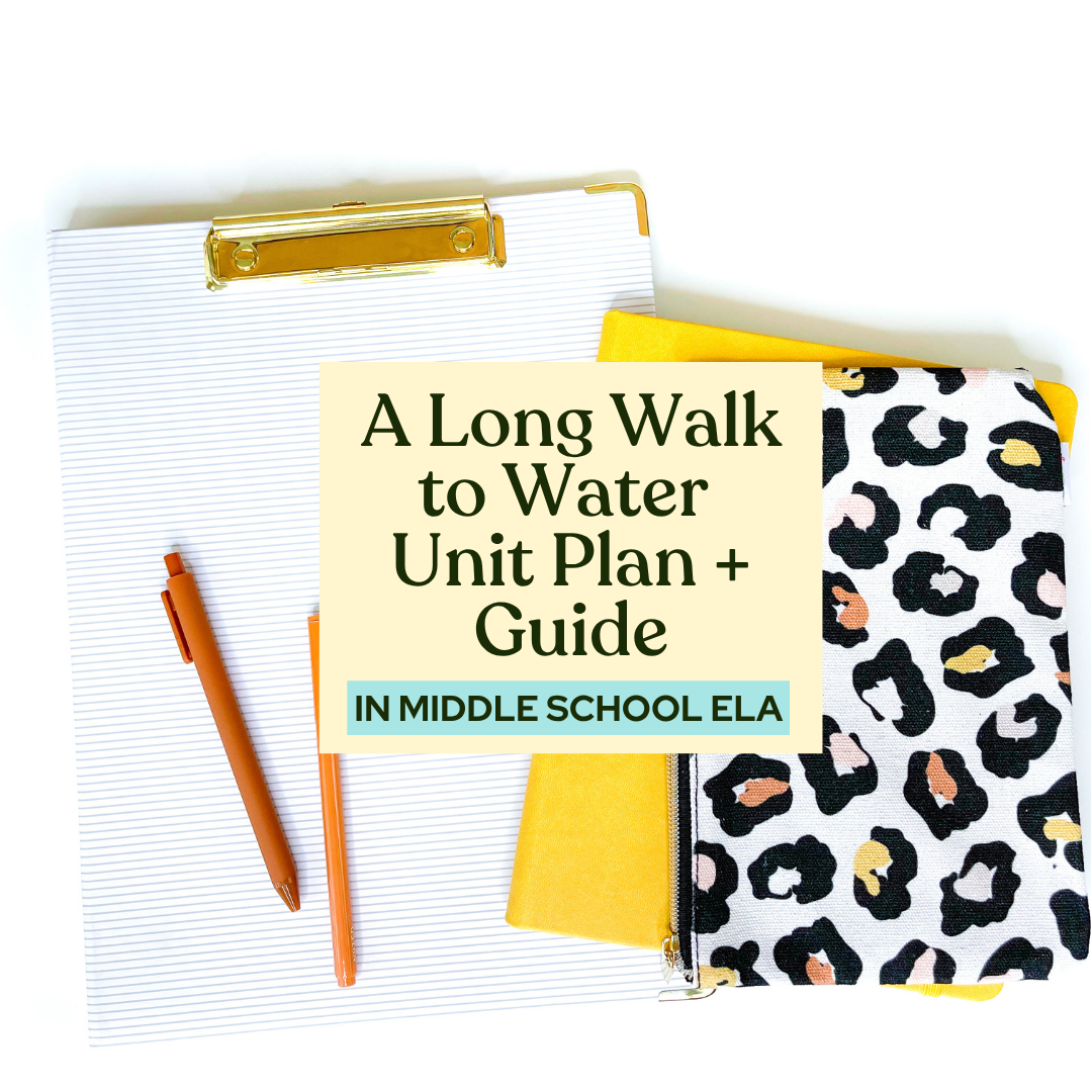 A Long Walk to Water Unit Plan + Guide