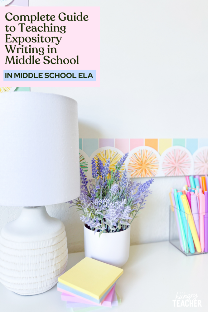 Complete Guide to Teaching Expository Writing in Middle School