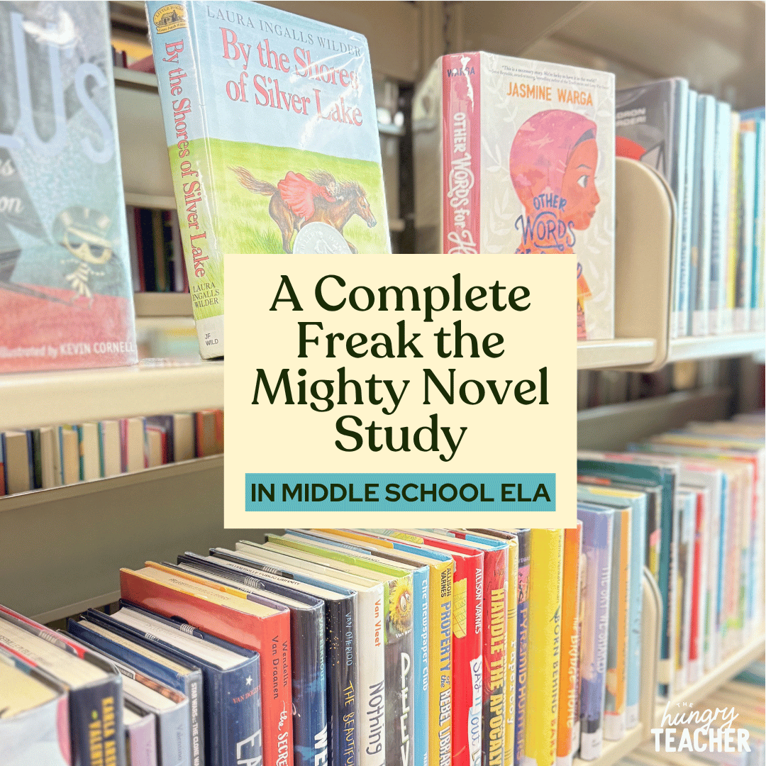 A Complete Freak the Mighty Novel Study