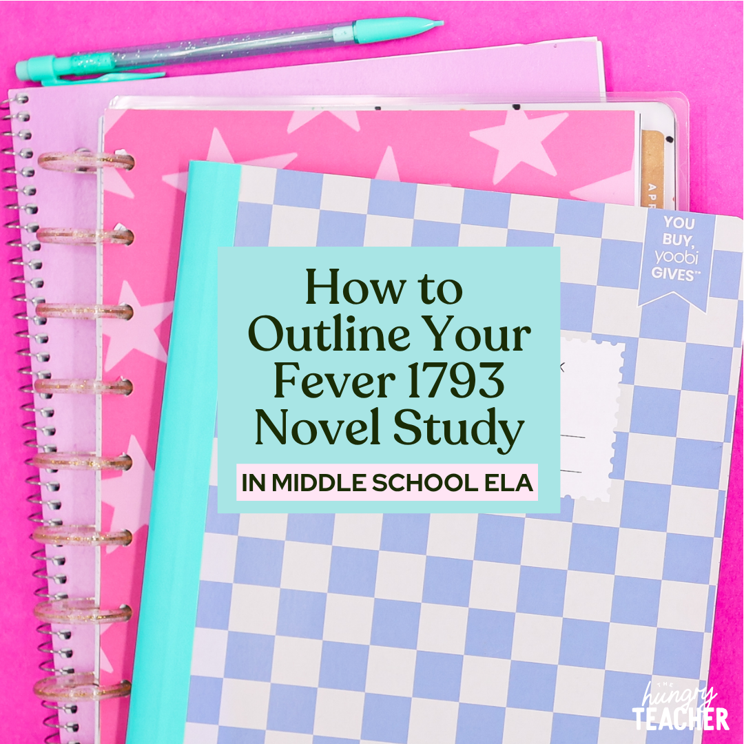 How to Outline Your Fever 1793 Novel Study
